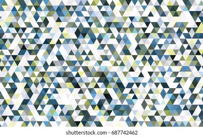 Light Blue, Yellow vector polygonal pattern. Colorful illustration in abstract style with gradient. A completely new template for your business design.