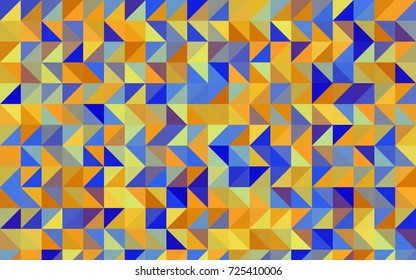 Light Blue, Yellow vector polygonal background. An elegant bright illustration with gradient. The template can be used as a background for cell phones.