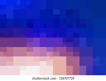 Light Blue, Yellow vector polygonal illustration, which consist of rectangles. Rectangular design for your business. Creative geometric background in Origami style with gradient