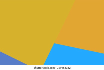 Light Blue, Yellow vector polygonal illustration consisting of rectangles. Rectangular design for your business. Creative geometric background in origami style with gradient.