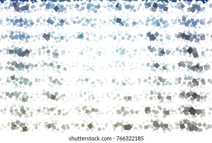 Light Blue, Yellow vector polygonal illustration consisting of rectangles. Rectangular design for your business. Creative geometric background in origami style with gradient.