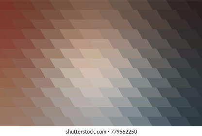 Light Blue, Yellow vector polygonal illustration, which consist of rectangles. Rectangular pattern for your business design. Geometric background in Origami style with gradient. 