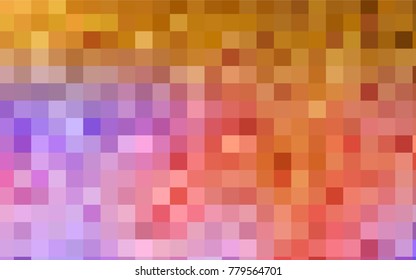 Light Blue, Yellow vector polygonal illustration consisting of rectangles. Rectangular design for your business. Creative geometric background in origami style with gradient.