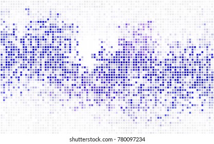 Light Blue, Yellow vector polygonal illustration consisting of rectangles. Rectangular design for your business. Creative geometric background in origami style with gradient.