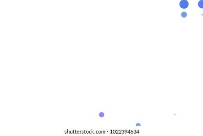 Light Blue, Yellow vector red banner with set of circles, dots. Donuts Background. Creative Design Template. Technological halftone illustration.