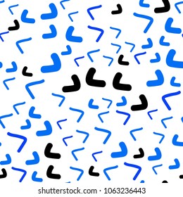 Light Blue, Yellow vector seamless  background with abstract circles. Shining illustration, which consist of blurred lines, circles. The best blurred design for your business.