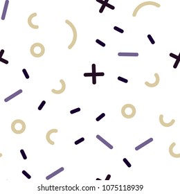 Light Blue, Yellow vector seamless texture with elements of lines. Seamless Illustration with set of abstact gradient lines. Pattern for design of fabric, wallpapers.