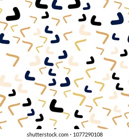 Light Blue, Yellow vector seamless  template with liquid shapes. Brand-new colored illustration in marble style with gradient. The template for cell phone backgrounds.
