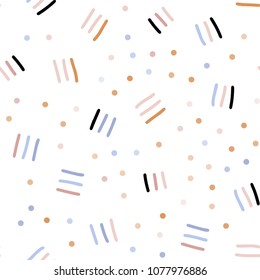 Light Blue, Yellow vector seamless texture with elements of lines. Illustration with repetition of lines on white background. Template for business cards, websites.
