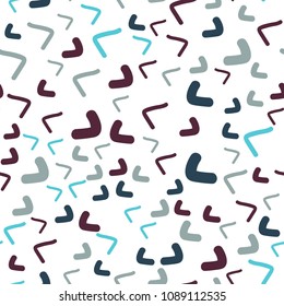 Light Blue, Yellow vector seamless  background with bent ribbons. Geometric illustration in marble style with gradient.  Textured wave pattern for backgrounds.