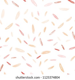 Light Blue, Yellow vector seamless backdrop with dots. Glitter abstract illustration with blurred drops of rain. New design for ad, poster, banner of your website.
