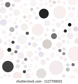 Light Blue, Yellow vector seamless background with bubbles. Blurred bubbles on abstract background with colorful gradient. New design for ad, poster, banner of your website.