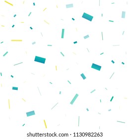 Light Blue, Yellow vector seamless cover in polygonal style. Modern abstract illustration with colorful rectangles. Pattern can be used for websites.