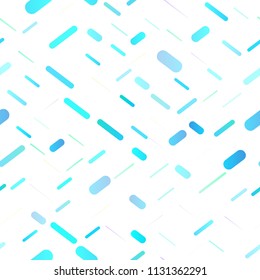 Light Blue, Yellow vector seamless texture with colored lines. Blurred decorative design in simple style with lines. The pattern can be used for websites.
