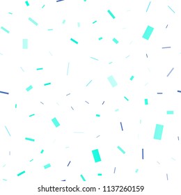 Light Blue, Yellow vector seamless pattern in square style. Abstract gradient illustration with rectangles. Pattern can be used for websites.
