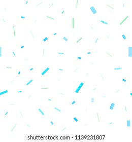 Light Blue, Yellow vector seamless backdrop with rectangles, squares. Glitter abstract illustration with rectangular shapes. Modern template for your landing page.