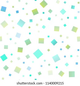Light Blue, Yellow vector seamless backdrop with rectangles, squares. Modern abstract illustration with colorful rectangles. Pattern can be used for websites.