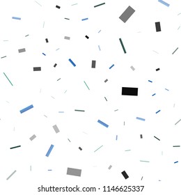 Light Blue, Yellow vector seamless backdrop with rectangles, squares. Glitter abstract illustration with rectangular shapes. Smart design for your business advert.