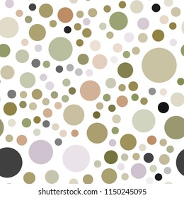 Light Blue, Yellow vector seamless backdrop with dots. Blurred bubbles on abstract background with colorful gradient. Beautiful design for your business advert.