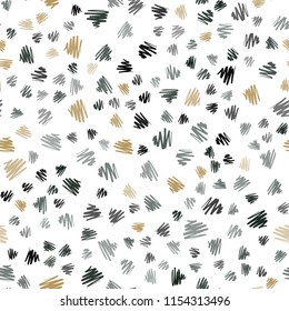 Light Blue, Yellow vector seamless cover with stright stripes. Decorative shining illustration with lines on abstract template. Smart design for your business advert.