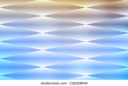 Light Blue, Yellow vector seamless backdrop with rectangles, squares. Modern abstract illustration with colorful rectangles. Pattern for trendy fabric, wallpapers.