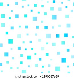 Light Blue, Yellow vector seamless texture in rectangular style. Rectangles on abstract background with colorful gradient. Pattern can be used for websites.