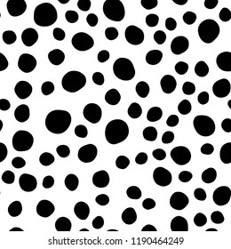 Light Blue, Yellow vector seamless layout with circle spots. Blurred bubbles on abstract backdrop with colorful gradient. Template for business cards, websites.