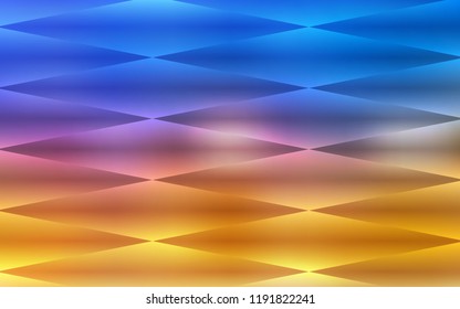 Light Blue, Yellow vector seamless backdrop with rectangles, squares. Abstract gradient illustration with rectangles. Pattern for design of fabric, wallpapers.