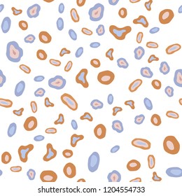 Light Blue, Yellow vector seamless background with bubbles. Abstract illustration with colored bubbles in nature style. Pattern for design of fabric, wallpapers.