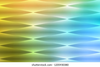 Light Blue, Yellow vector seamless pattern in square style. Modern abstract illustration with colorful rectangles. Trendy design for wallpaper, fabric makers.