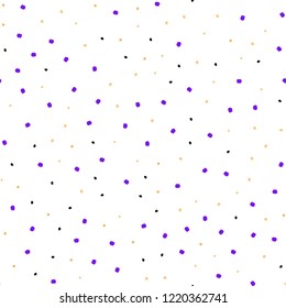 Light Blue, Yellow vector seamless background with bubbles. Blurred bubbles on abstract background with colorful gradient. Trendy design for wallpaper, fabric makers.