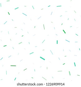 Light Blue, Yellow vector seamless cover with long lines. Lines on blurred abstract background with gradient. Smart design for your business advert.