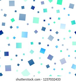 Light Blue, Yellow vector seamless layout with lines, rectangles. Abstract gradient illustration with rectangles. Pattern for commercials.