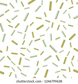 Light Blue, Yellow vector seamless, isometric pattern with sharp lines. Shining colored illustration with sharp stripes. Template for business cards, websites.