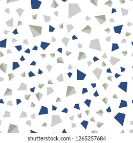 Light Blue, Yellow vector seamless, isometric pattern with polygonal style. Triangles on abstract background with colorful gradient. Design for wallpaper, fabric makers.