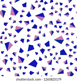 Light Blue, Yellow vector seamless, isometric backdrop with lines, triangles. Modern abstract illustration with colorful triangles. Design for textile, fabric, wallpapers.