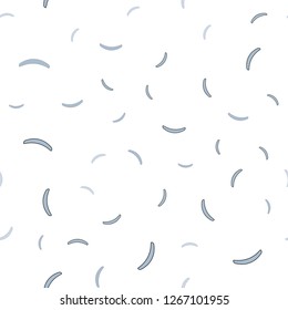 Light Blue, Yellow vector seamless backdrop with wry lines. An elegant bright illustration with gradient. Elegant pattern for a brand book.
