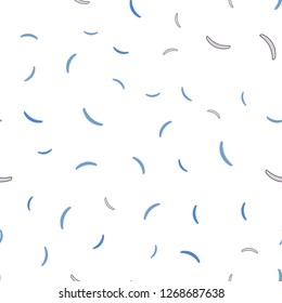 Light Blue, Yellow vector seamless template with lines. Colorful illustration in simple style with gradient. A completely new template for your design.