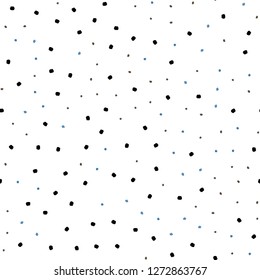 Light Blue, Yellow vector seamless background with bubbles. Abstract illustration with colored bubbles in nature style. Template for business cards, websites.