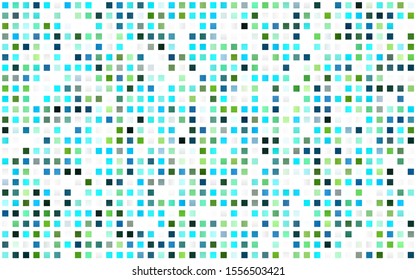 Light Blue, Yellow vector seamless background with rectangles. Beautiful illustration with rectangles and squares. Design for textile, fabric, wallpapers.