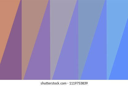 Light Blue, Yellow vector shining triangular cover. Glitter abstract illustration with an elegant design. The template for cell phone's backgrounds.