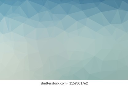 Light Blue, Yellow vector shining hexagonal pattern. An elegant bright illustration with gradient. The polygonal design can be used for your web site.
