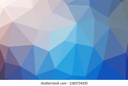 Light Blue, Yellow vector shining triangular layout. Colorful illustration in abstract style with gradient. Brand-new design for your business.