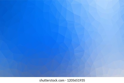 Light Blue, Yellow vector shining triangular layout. Glitter abstract illustration with an elegant triangles. Pattern for a brand book's backdrop.
