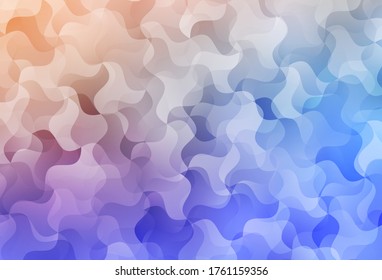 Azul claro, amarillo vectorial brillante trineo triangular. Ilustración geométrica en estilo Origami con gradiente.  Un diseño completamente nuevo para su prospecto.