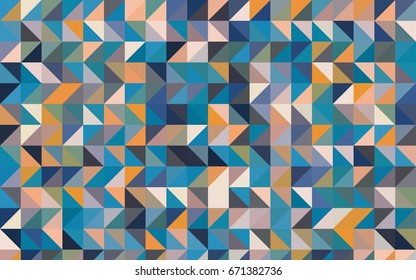 Light Blue, Yellow vector shining triangular background. Colorful illustration in abstract style with gradient. Brand-new design for your business.