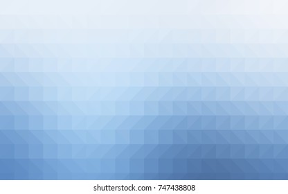 Light Blue, Yellow vector shining triangular pattern. Triangular geometric sample with gradient.  The best triangular design for your business.