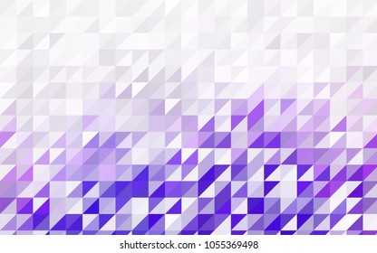 Light Blue, Yellow vector of small triangles on white background. Illustration of abstract texture of triangles. Pattern design for banner, poster, cover.