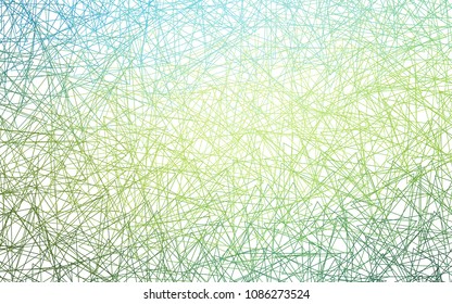 Light Blue, Yellow vector of small triangles on white background. Illustration of abstract texture of triangles. Pattern design for banner, poster, cover.