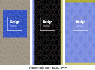 Light Blue, Yellow vector style guide for notepads. Web interface on abstract background with colorful gradient. Pattern notebooks, journals.